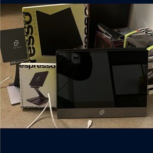 Set: Espresso 13” Touch Display, Stand and Case